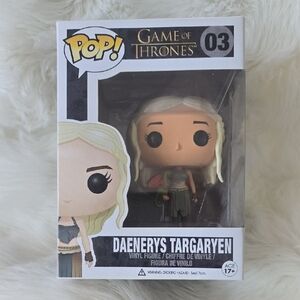 Funko Pop Daenerys Targaryen with Blonde Hair and Green Outfit